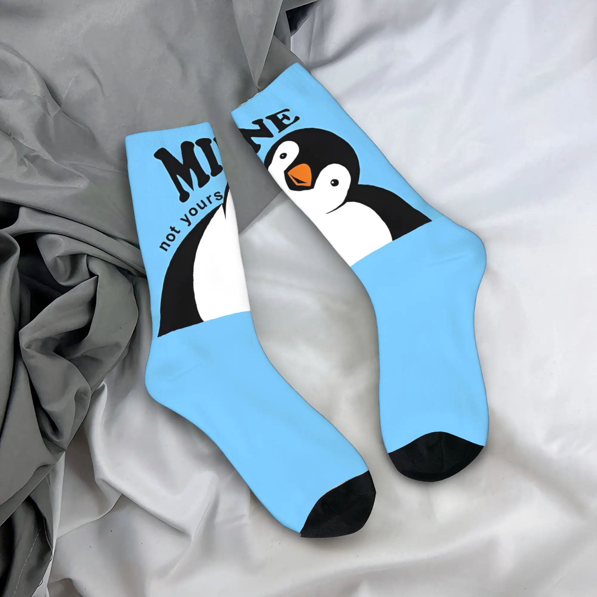 

Penguin Bird Animal Cartoon Funny Stockings Adults Men Socks High Quality Trendy Socks Autumn Cycling Anti Skid Socks