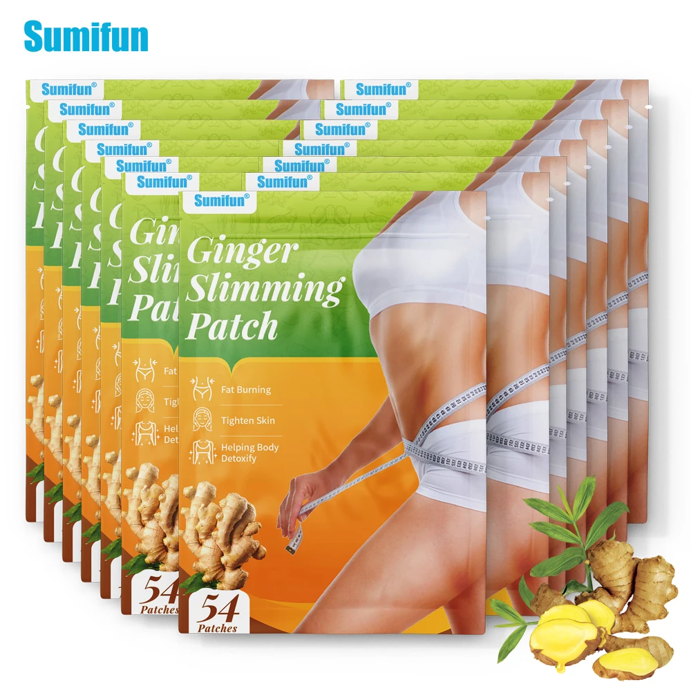 

54/108/162Pcs Sumifun Slimming Patch Lose Weight Leg Fat Burning Sticker Belly Thigh Arm Cellulite Removal Body Shaping Plaster