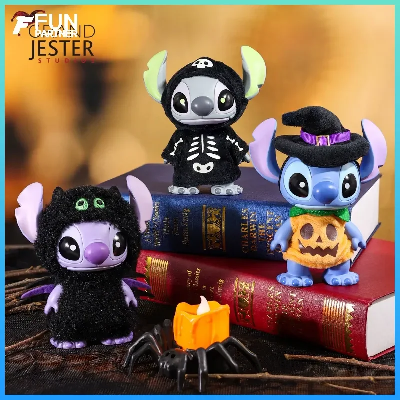 

Disney Stitch Halloween Edition Tricky Action Фигурка ПВХ Модель Аниме Коллекция Модная Игровая Статуя Кукла Игрушка для Рождественского Подара
