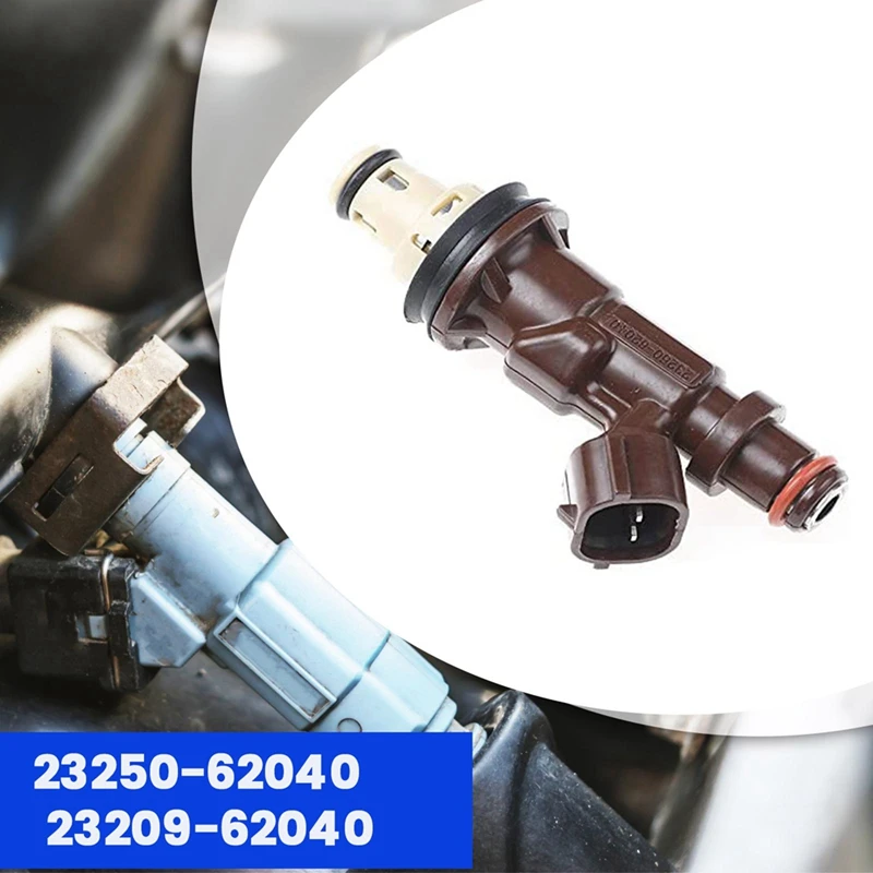 Fuel Injector 23250-62040 23209-62040 For Toyota Tacoma  4Runner 3.4L V6 1994-2004 842-12251 2325062040