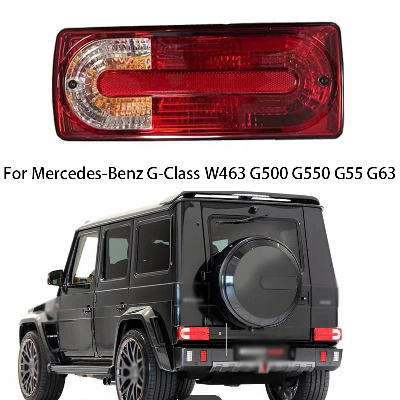 

For Mercedes-Benz G-Class W463 G500 G550 G55 G63 Brake Light Rear Bumper Light Fog turn signal taillights Car Rear Tail Light