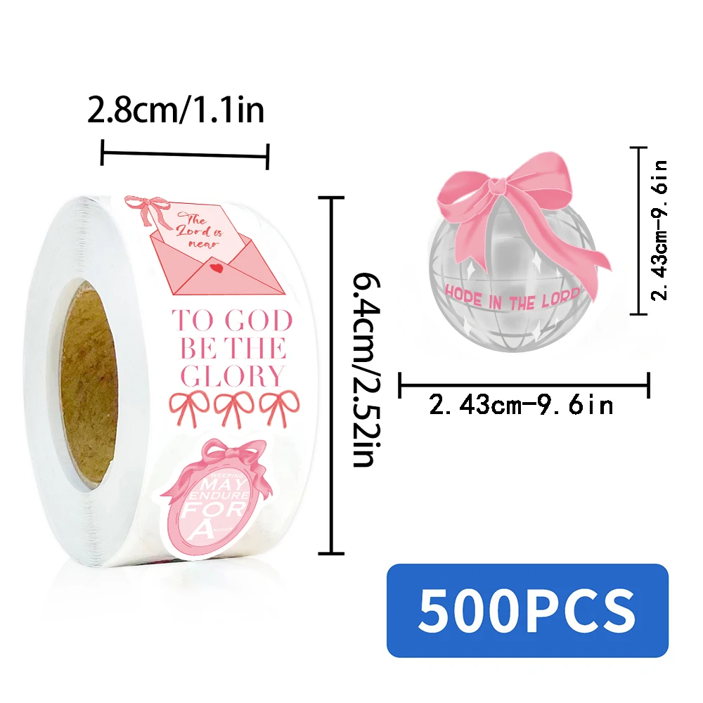 500PCS You Are Beautiful Roll Stickers Personalized Laptop Luggage Skateboard Colorful Living Coffee Wall Decor Phone Sticker ﻿