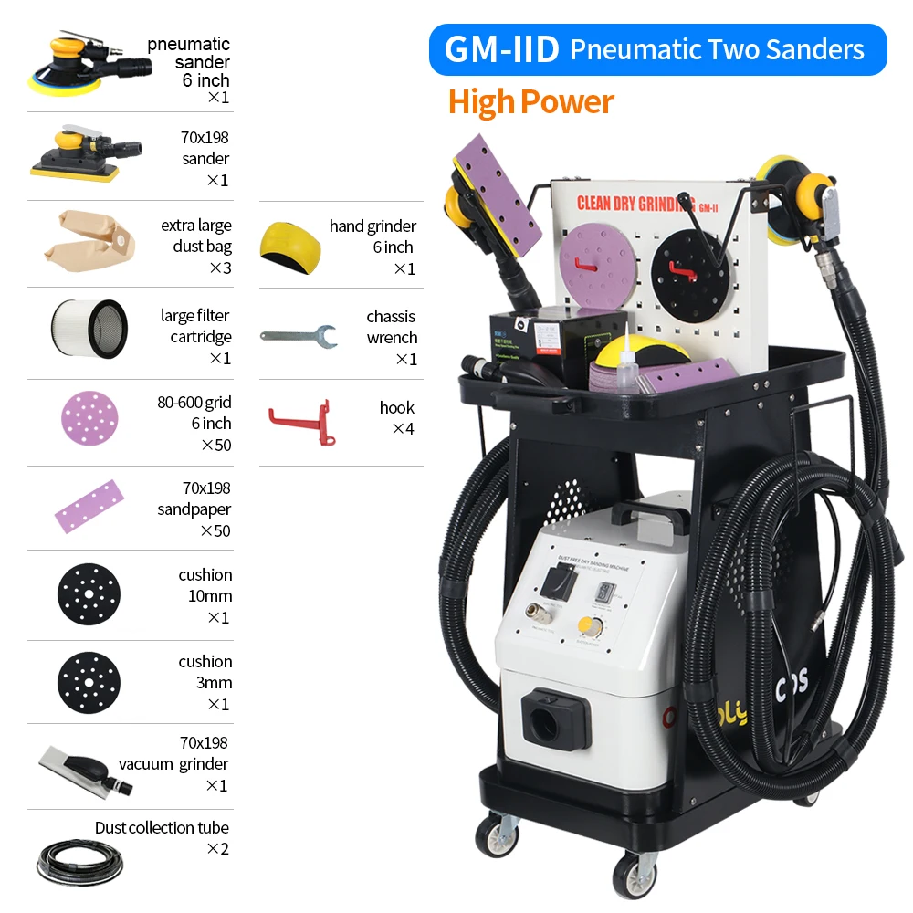 cost-effective factory price professional dust free sanding machine