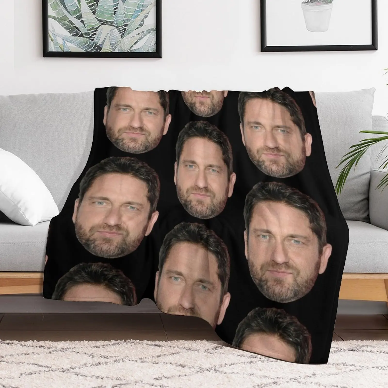 Gerard Butler Throw Blanket Summer Quilt Blankets