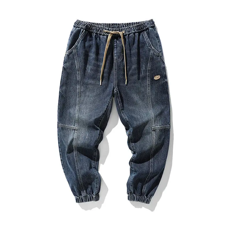 Lose verjüngte Mann Cowboy hose Harem Jeans für Männer baggy y 2k Vintage stilvolle 2024 koreanische Herbst hose Förderung heiß billig xs