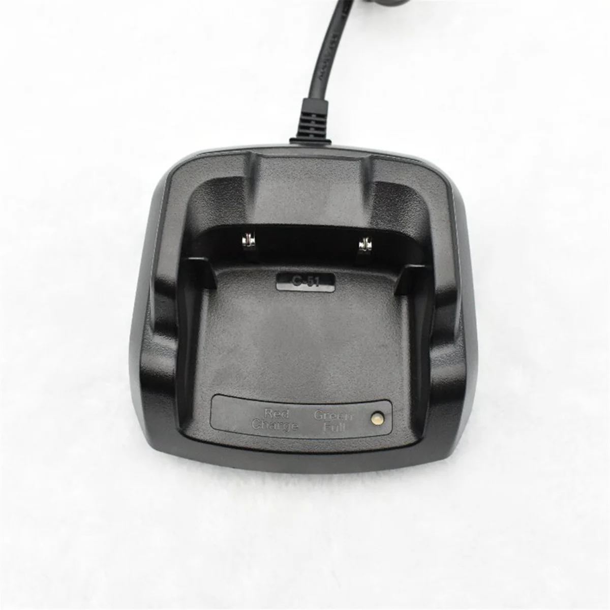 C-51 Battery Charger Desktop Charger Charging Dock for QuanSheng UV-K5/UV-K6/UV-K58/UV-5R PLUS Two-Way Radio US Plug