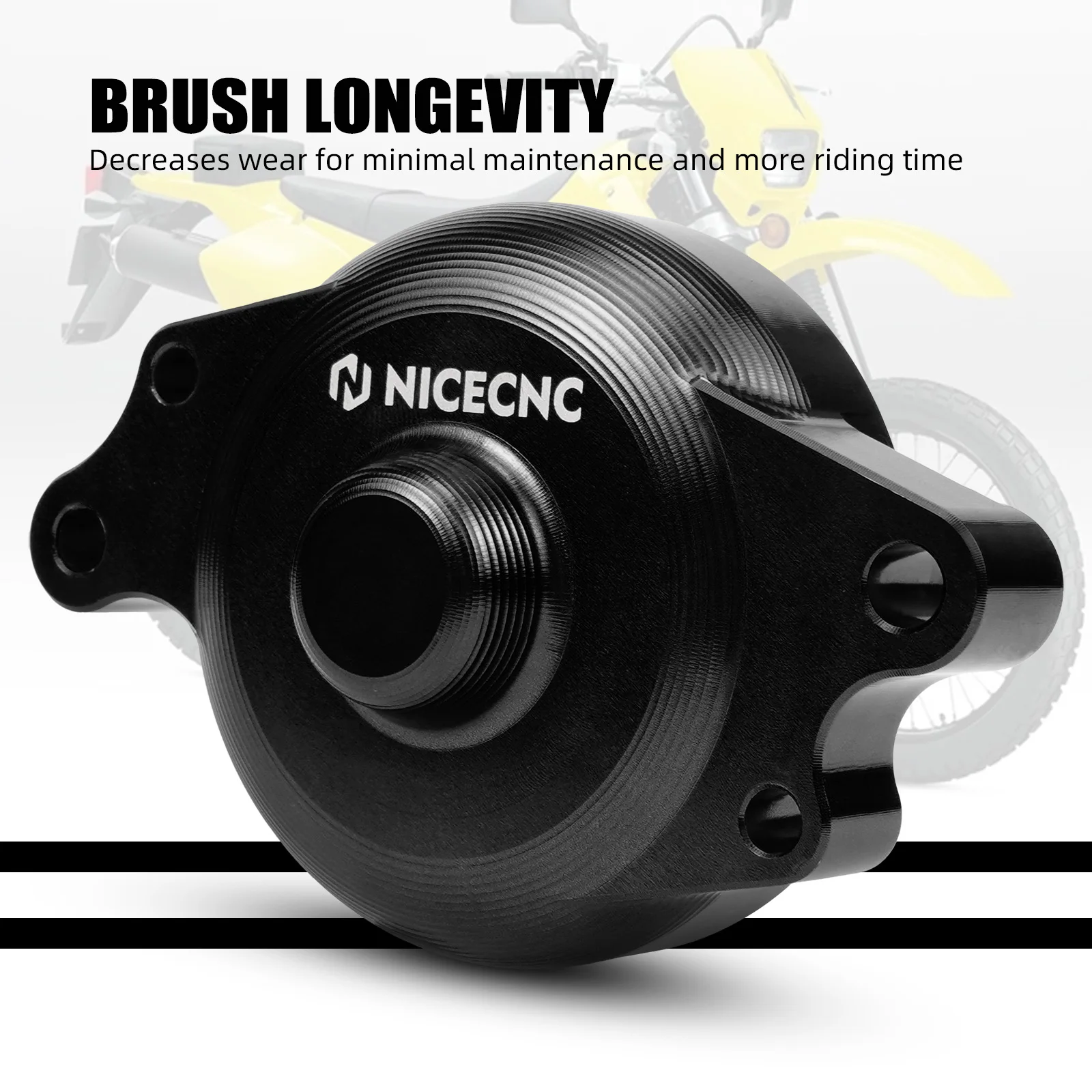 Tutup Ujung Motor Starter NICECNC untuk Suzuki DR650 DR650S DR650SE 1996-2024 2023 2022 2021 2020 2019 2018 2017 DR 650 S DR 650 SE