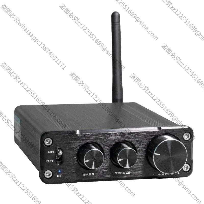 Suitable for Fever Bluetooth Hifi Small Power Amplifier Household Stereo Two-channel High and Low Sound Adjustment Speaker