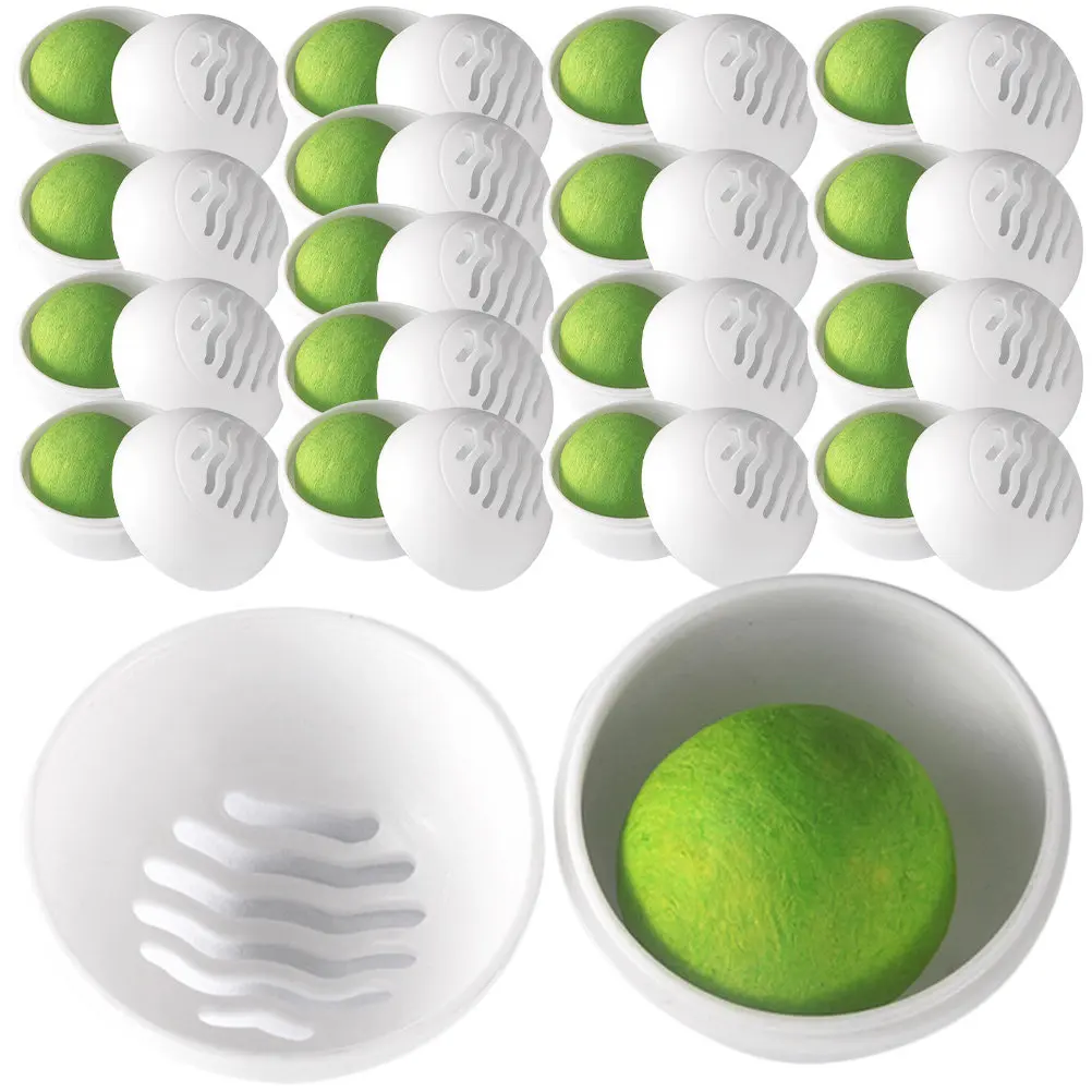 

18Pcs Shoe Deodorizer Balls Portable Odor Absorber for Sneakers Shoes Gym Bags Cars Closets Linen Drawers Cabinets Household Air