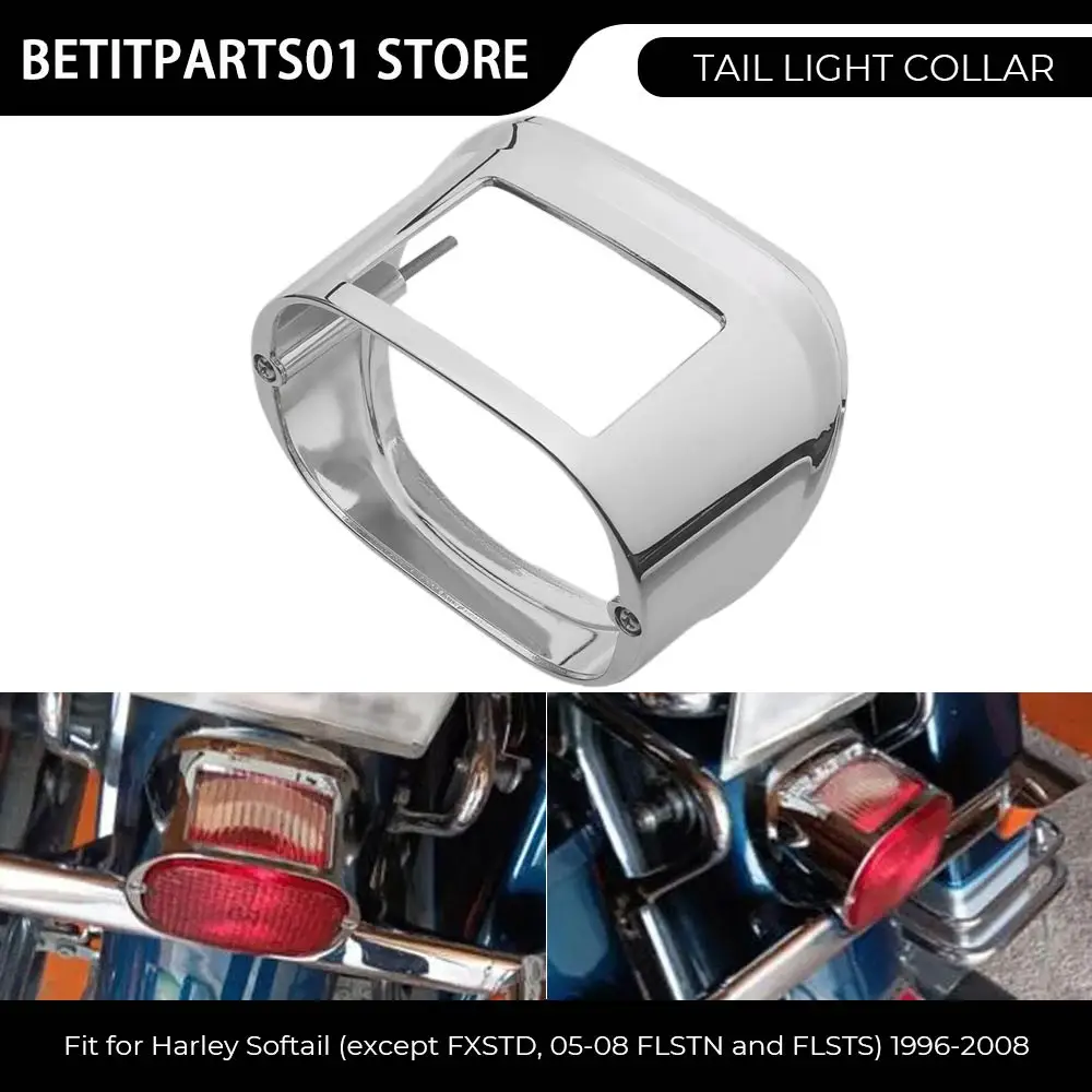 Motorcycle Accessory Tail Light Collar ABS Plastic Chrome For Harley XL except XL883N XL1200N XL1200V XL1200X 2011-later XL1200C