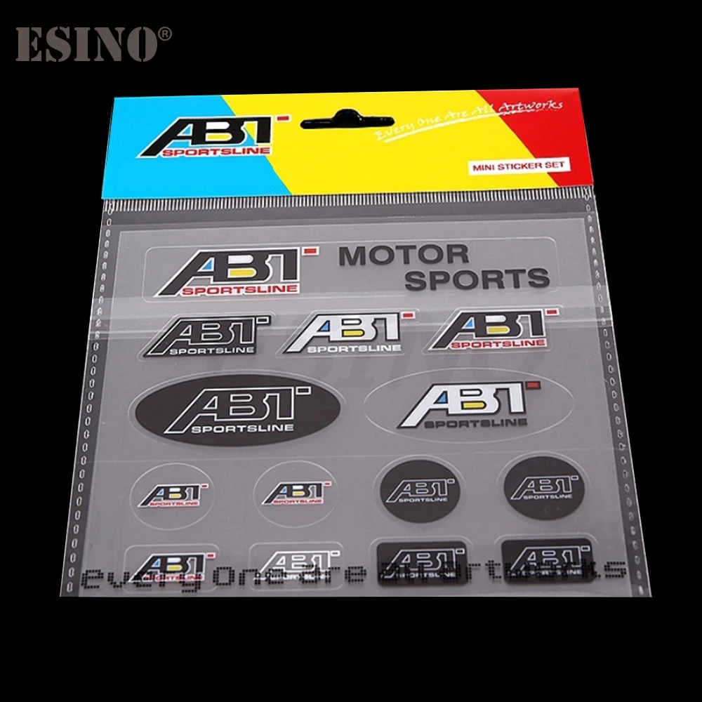 ملصقات جسم السيارة مجموعة ملصقات الديكور ، التصميم ، نافذة ، الرؤية الخلفية ، مرآة ، الباب ، مقبض ، ABT ، الرياضة ، موتور الرياضة ، نمط جديد