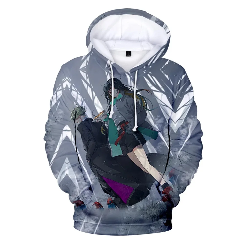 FOGGY-3D Hoodie Anime para homens e mulheres, terno outono, vestido de inverno, moda, Hip Hop Sportswear