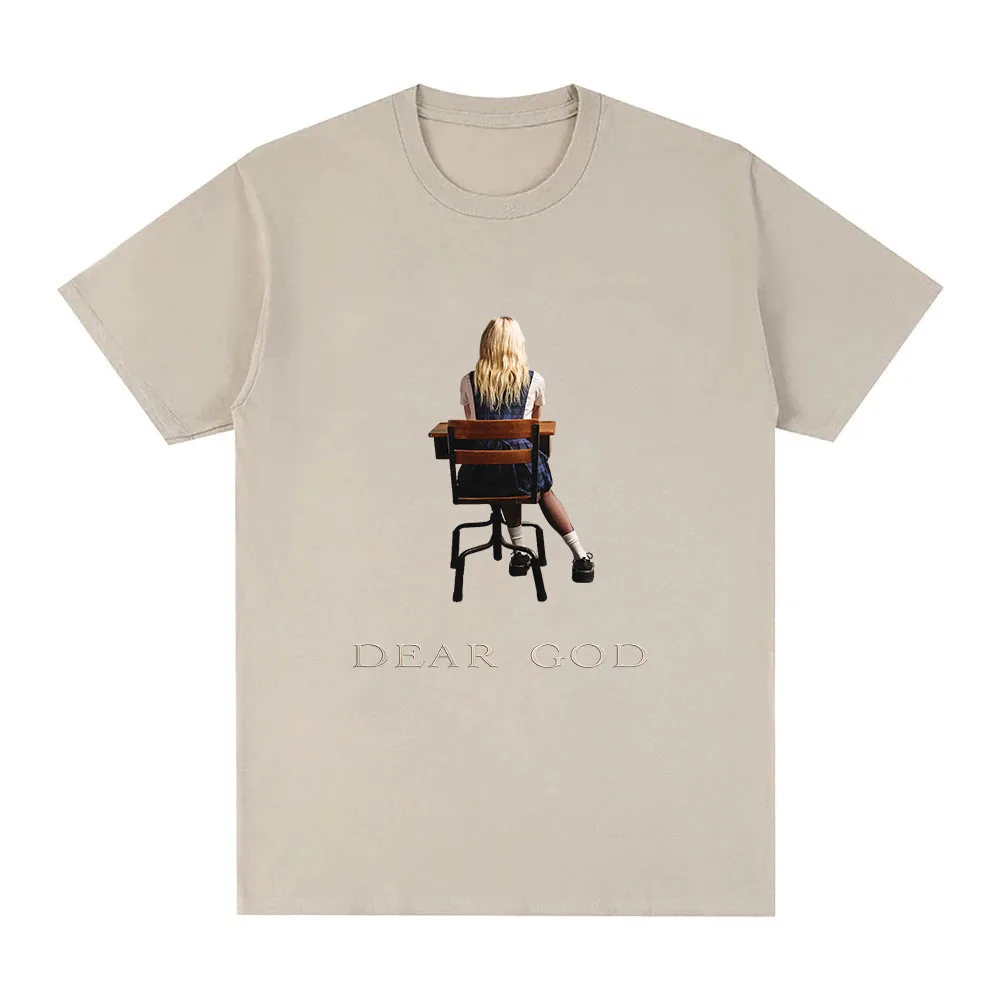 Camiseta The Pretty Reckless 100% de algodón 2026 con estampado gráfico Dear God, ropa de calle para mujer y hombre, camisetas informales con cuello redondo para adultos, verano