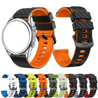 22mm Soft Silicone Strap For Tic Watch Pro3 Ultra/LTE Replacement Strap Pro 2020 2021 E2 S2 GTX GTK GTH2 Smart Watch Accessories