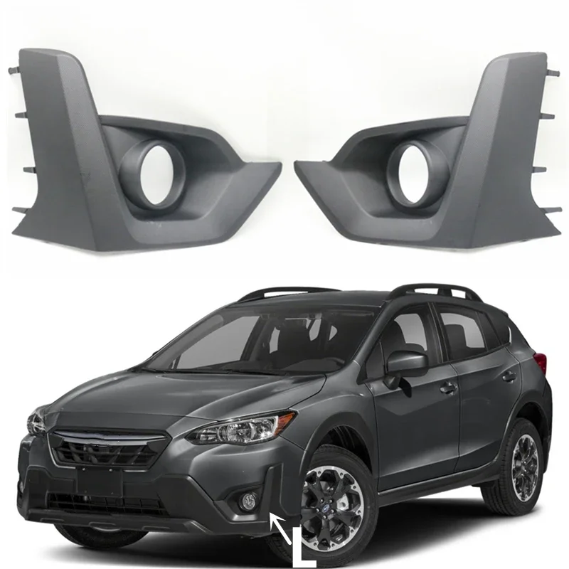 Front Bumper Fog Lamp Frame  Light Trim Cover For Subaru XV Crosstrek 2021 2022