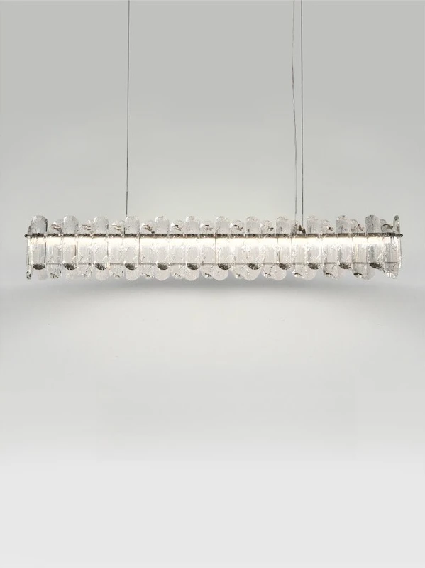 

Crystal, chandelier, dining room, chandelier, high sense, French