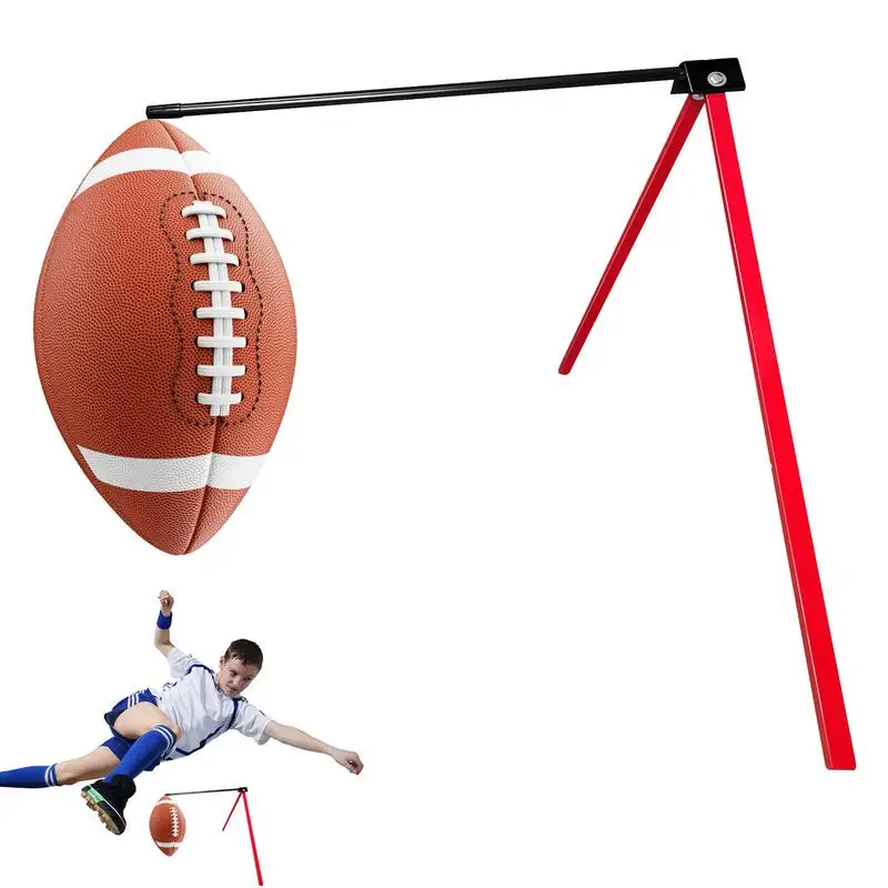 Football Field Goal Kicking Trainer Kicking Tee Soccer Shot Training Bracket Rugby Practice Stand Football Training Equipment