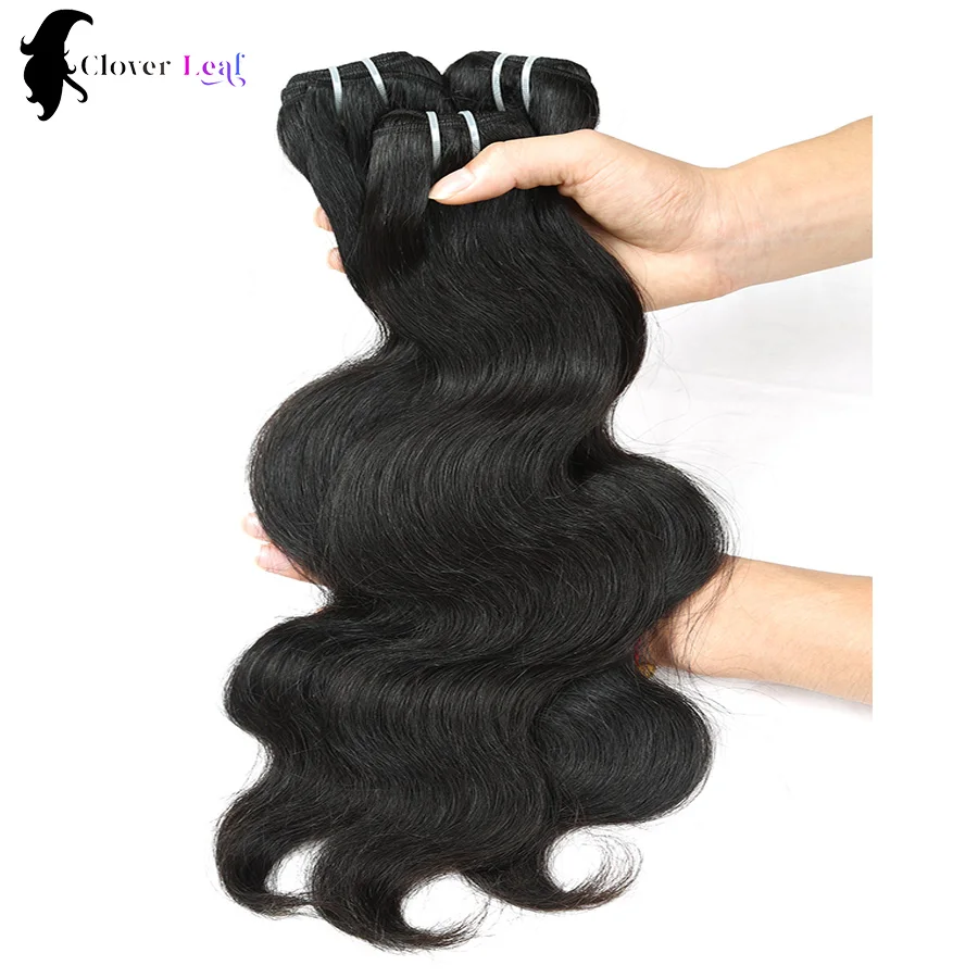 15a Body Wave Dubbel Getrokken Maagdelijke Bundels Menselijk Haar 20 22 24 Inch Rauwe Vietnamese 100% Haar Bundels Menselijk Haar Onbewerkt Haar