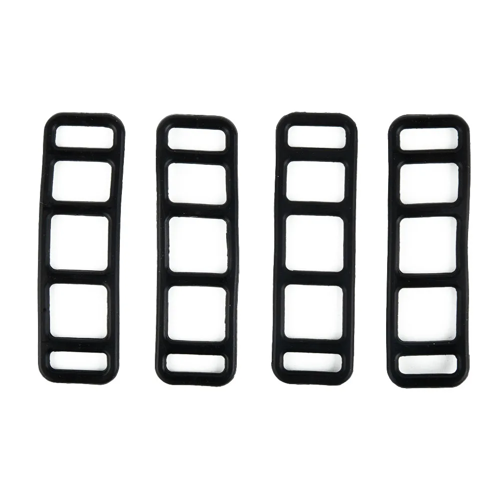 4Pcs Bike Bicycle Cycling Silicone Elastic Strap Bandage Light Lamp Mount Holder Mirror Recorder Fixed Rubber Band Headlight