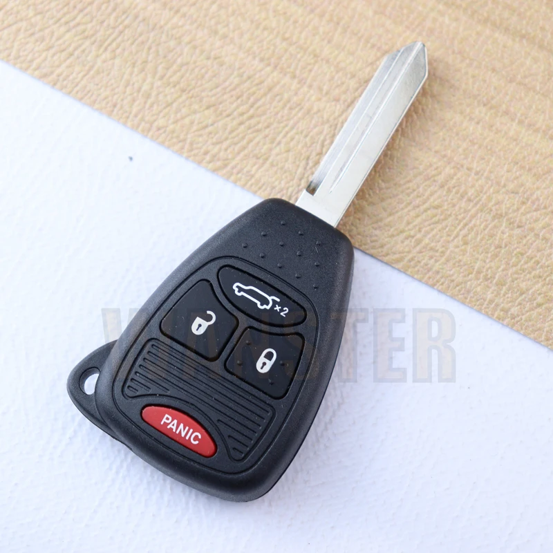 Dodge Durango Chrysler 300 Aspen Grand Voyager PT 크루저 Jeep JK Commander Wrangler 용 자동차 키 Fob 케이스 쉘 하우징