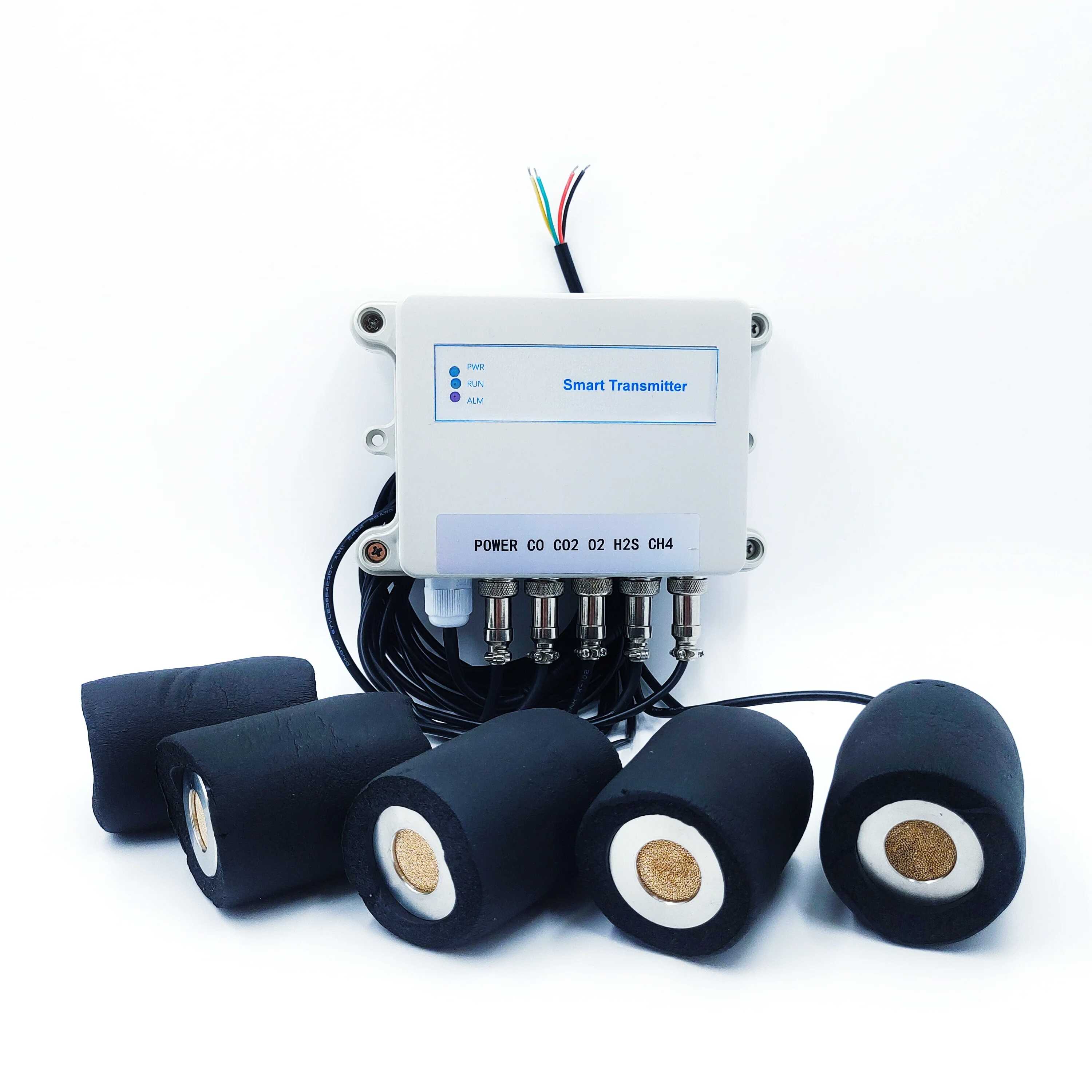 2025CE LORA LORAWAN GPRS 4G WIFI RAS485 Module mural en acier inoxydable nh3 moniteur de gaz