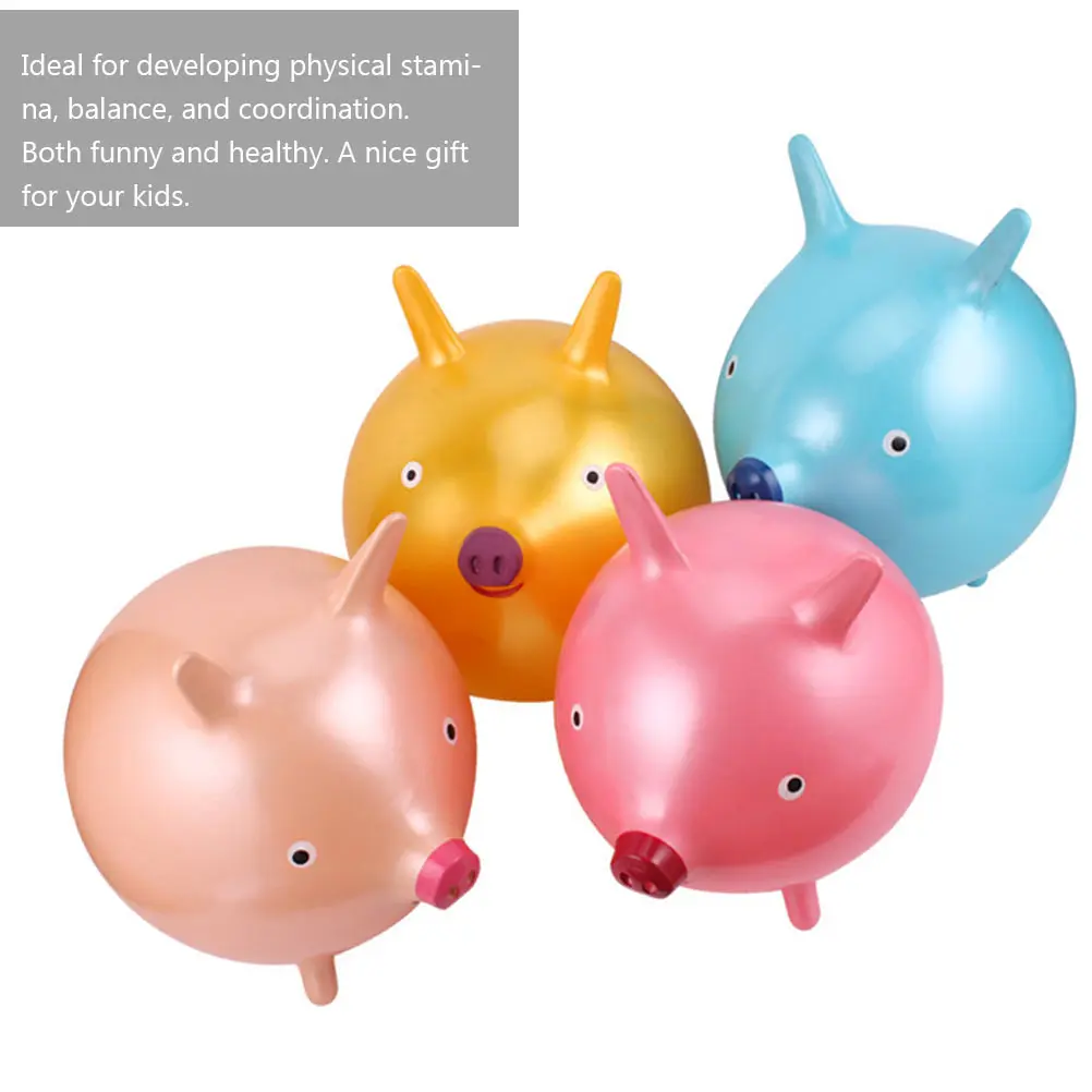 

Bouncing Ball Toy Hopping Kids Bouncy Cartoon Bounce Thicken Toys for Toddlers