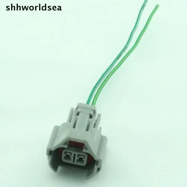 shhworldsea 4/15/50/100sets  2pin waterproof automotive car electrical female connector auto Fuel Injector plug