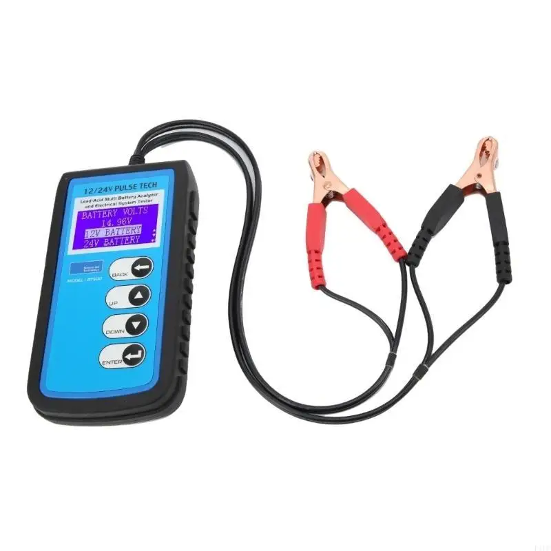 

2025 New Light Weight Car Battery Tester For 12V 24V Systems With High Accuracy Sensors