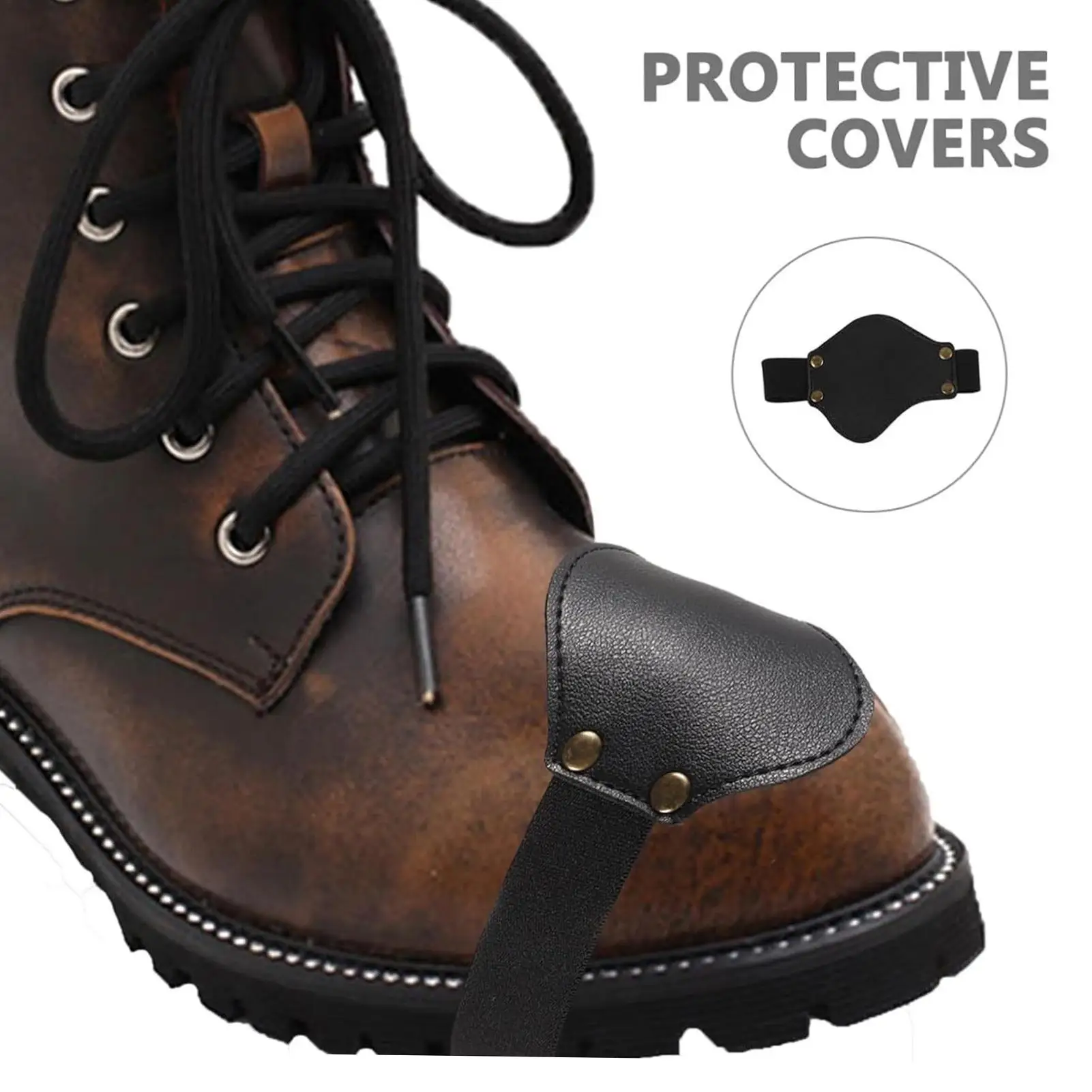 

Motorcycle Shoes Protector Shift Shoes Pad Waterproof Shifter Protective Cover Motorcycle Accessories for Rain Dirt Riding