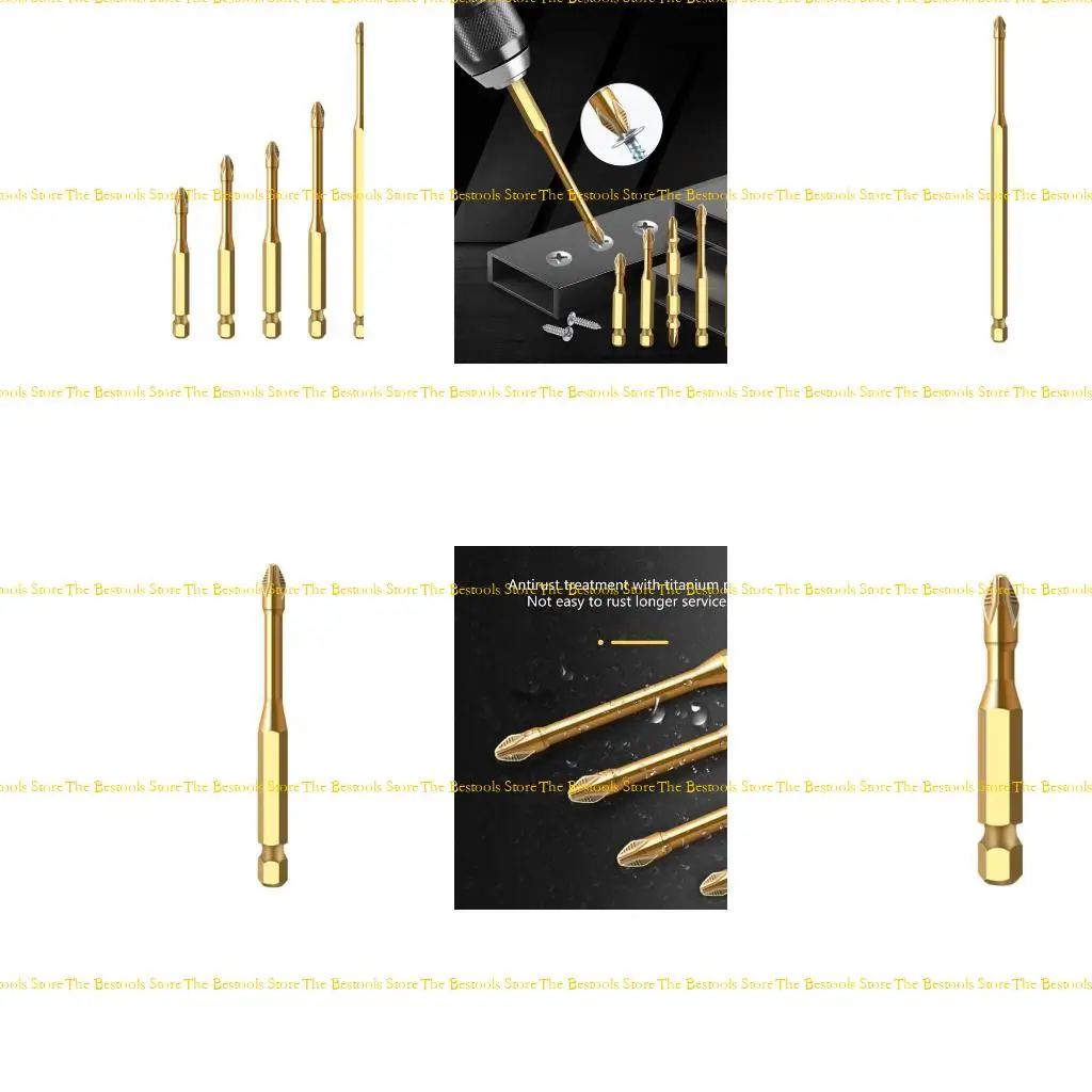 

12PF Alloy Steel Impact Driver Drill Bits for Home & Professional Repair Us