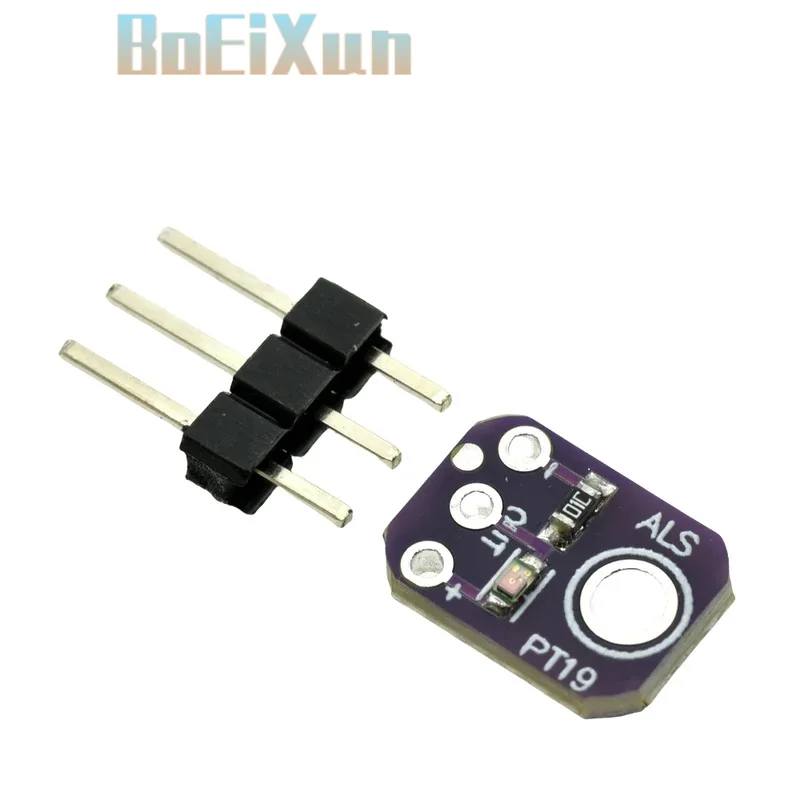 1-10PCS ALS-PT19 Analog Ambient Light Sensor Module High Dynamic Range Photodetector Breakout Board for Arduino 2.5-5.5V