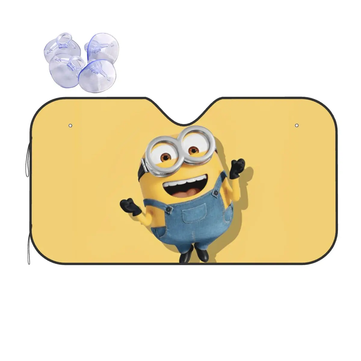 

Cute M-Miniones Sunshade Windscreen Awesome Car Front Window Visor 76x140cm Car Window Windscreen Cover Solar Protect