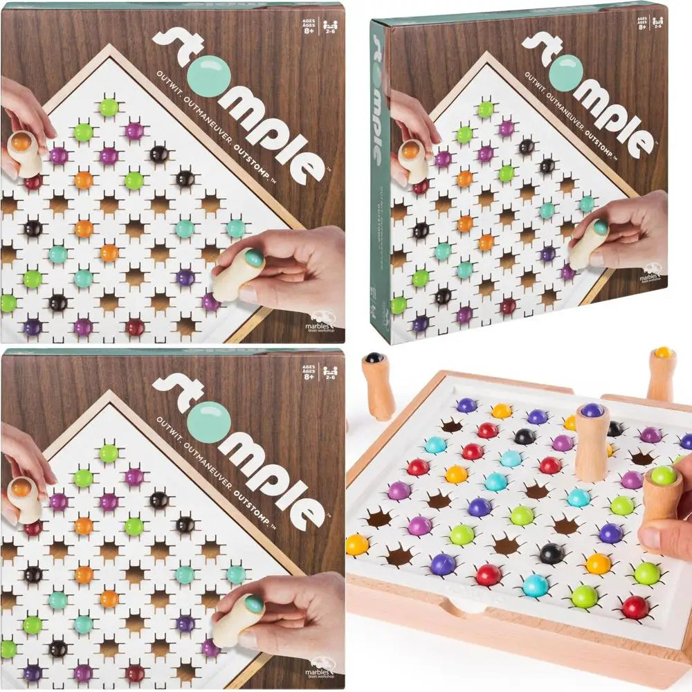 

Marbles Brain Workshop's Stomple: Engaging Strategy Game for Kids 8+