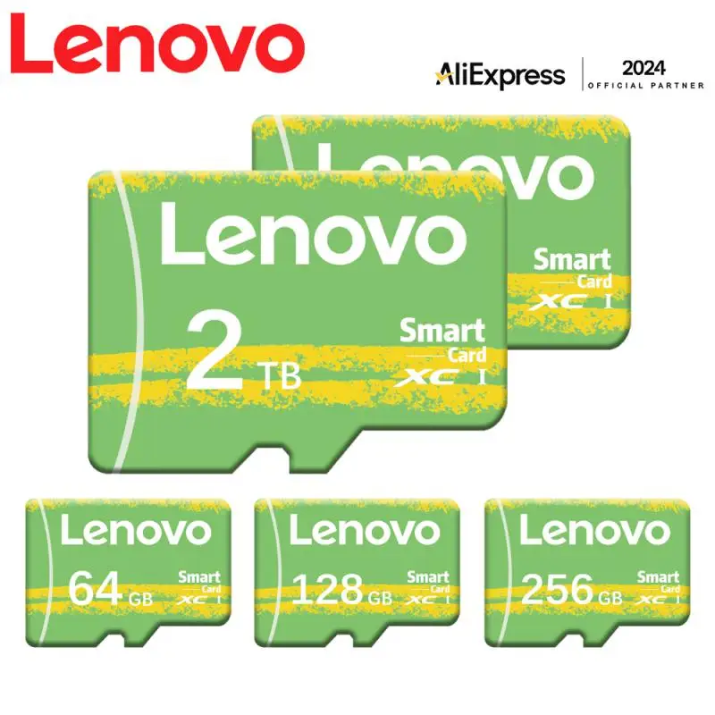 

Карта памяти Lenovo 2 ТБ SD, 1 ТБ, 512 ГБ, 256 ГБ, A2, U3, Micro TF, SD-карта 128 ГБ, высокоскоростная MLC TF-карта для игр Nintendo Switch, Ps4