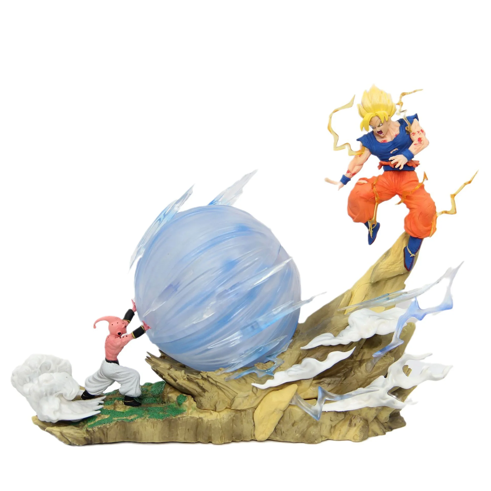30ซม. bandai Dragon Ball GK เอฟเฟกต์พิเศษ Buo ซีรีส์ฟอร์ม ฟิกเกอร์ไข่ โมเดล แอนิเมชั่น อุปกรณ์ต่อพ่วง ของขวัญ คอลเลกชัน เด็กผู้ชาย