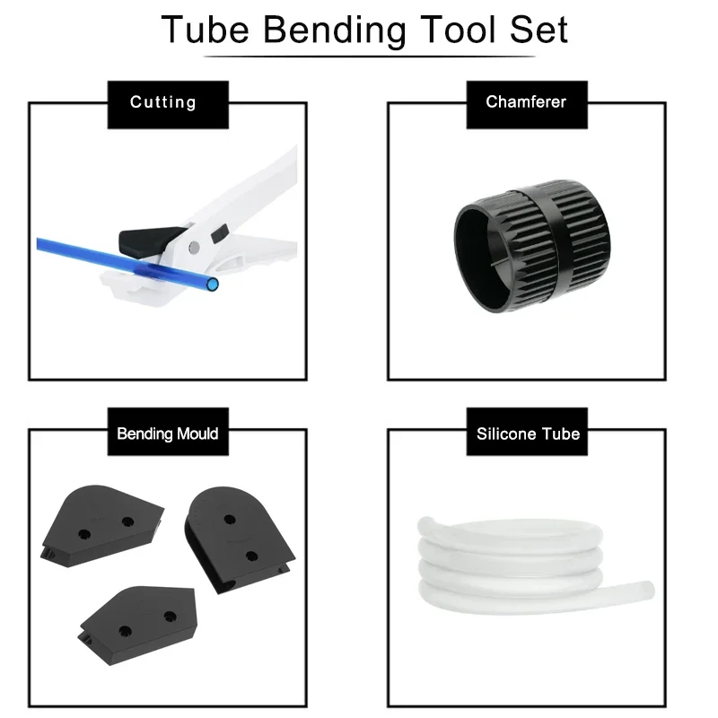 Barrow WGTZ-12/14/16 for OD12/14/16mm PETG Hard Tubes Bending Mould Kit,Easy To Operate YRT-12/14/16