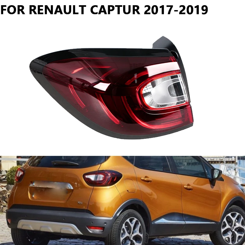 For Renault Captur 2017 2018 2019 Tail Light Assembly Signal Lamp Brake Light Warning Headlight Taillight Auto Parts