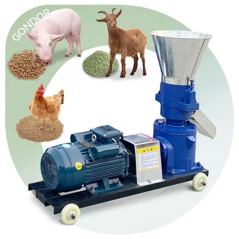 

Poultry Mini Chicken Cattle Animal Food Pallet Machine Feed Pellet Make for Cow and Goat Fish Combined