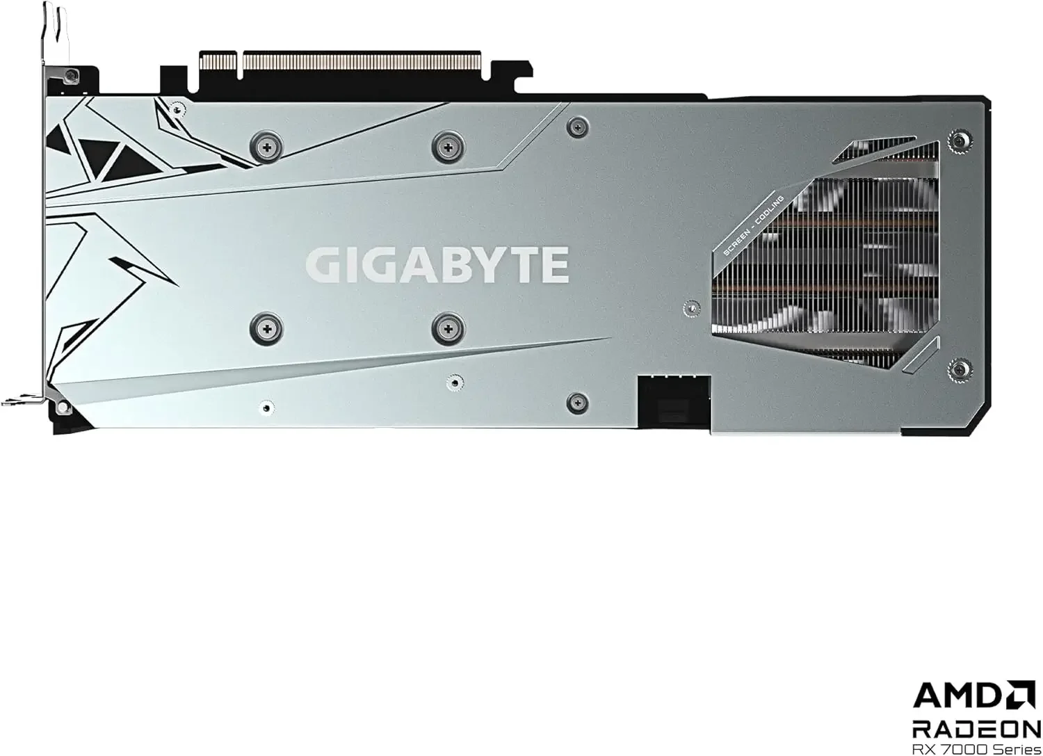 بطاقة رسومات GV-R76GAMING OC-8GD Radeon RX 7600 Gaming OC 8G، 3X WINDFORCE Fans 8GB 128-bit GDDR6، بطاقة فيديو