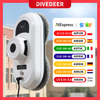Window Cleaning Robot Anti-fall Intelligent Suction Glass Mirror Wireless Remote Control Automatic Glass Cleaning Machine