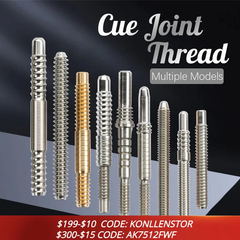 

Billiards Joint Pin&Insert Wavy /Uni Loc Radial 3/8*10 3/8*11 United Joint Billiards Accessories Shaft Fittings