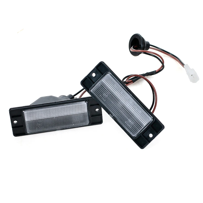 License Lamp Marker Plate Board Lights Car Accessories For Mitsubishi Pajero Montero V70 V90 For Shogun V80 V60 8341A110
