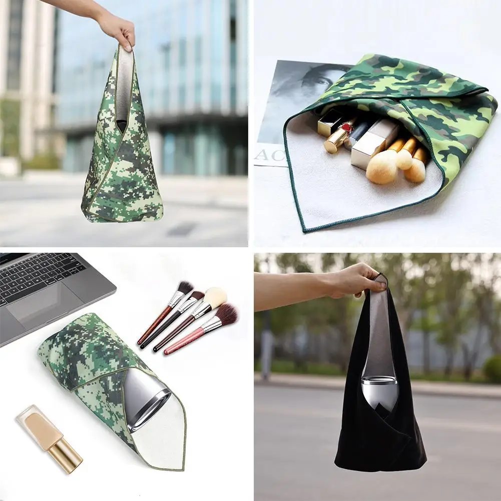 Reusable Camera Wrap Cloth SLR Photography Equipment Storage Bag Anti-scratch Lens Cloth Waterproof Self-Adhesive