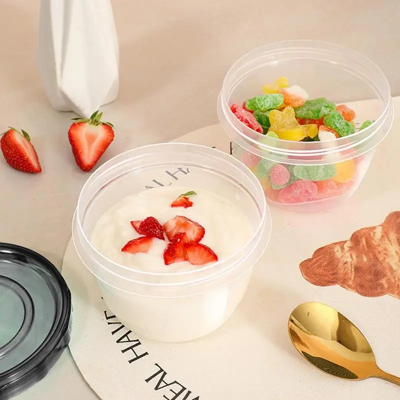 Food Storage Containers With Lids Sealed Clear Container Jar Cereal Containers Storage Transparent Kitchen Sealed Jar Storage