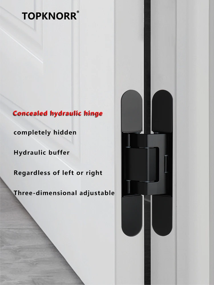 

Hidden Hydraulic Hinge Buffer Automatic Closing Cross Hinge Three-dimensional Spring Door Closer Invisible Door Hinge