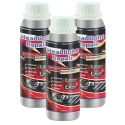 Polish Headlight Chemical Polishing Kit Headlight Liquid 200ml Polymer Repair Fluid The Headlights Car Headlight Restoration Kit