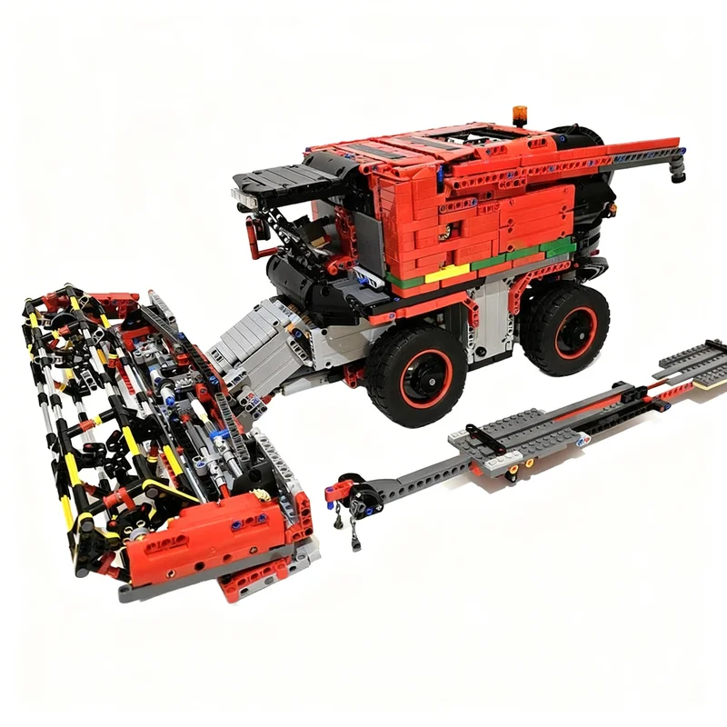 3935pcs MOC Technical C Combine Harvester Model Building Blocks Architecture Toy Christmas Gift Assemble Display Craft Education
