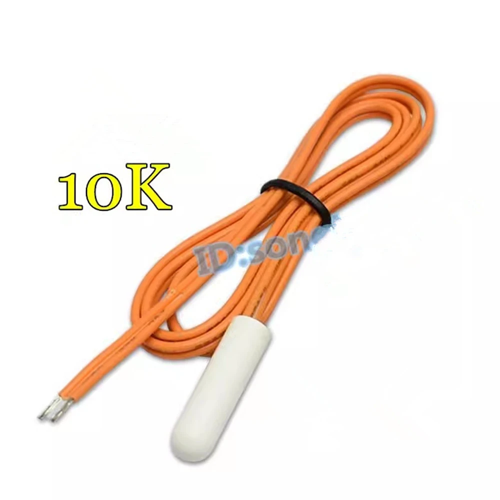 

10K Temperature Sensor Probe For Samsung LG Refrigerator Defrosting Sensor Temperature Sensor Probe Parts