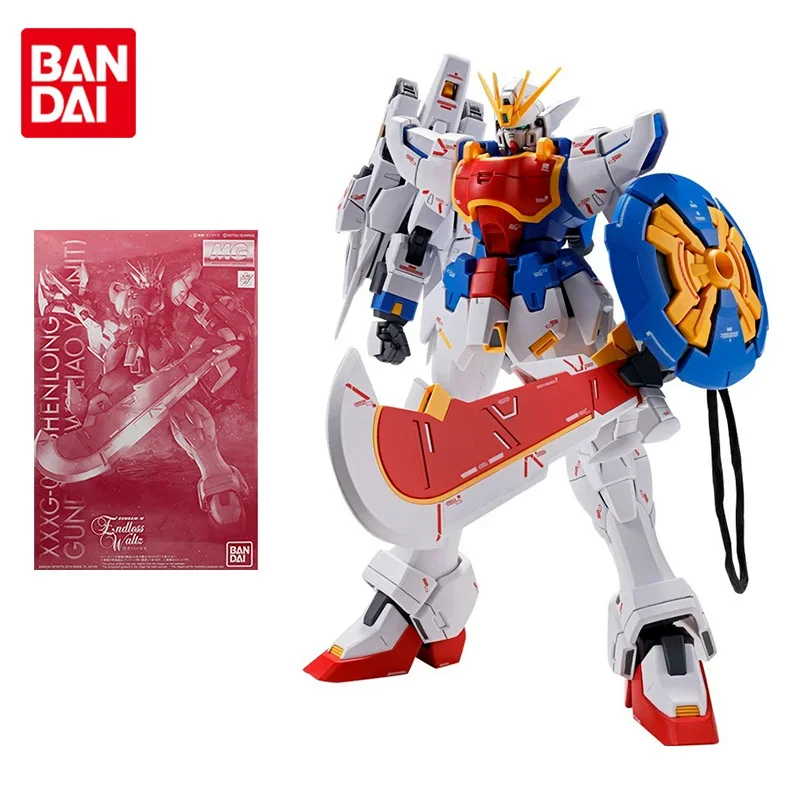 

Bandai Gundam Model Kit Action Toy Figure PB Limited MG XXXG-01S Shenlong Gundam LIAOYA UNIT Anime Figure Toys for Children