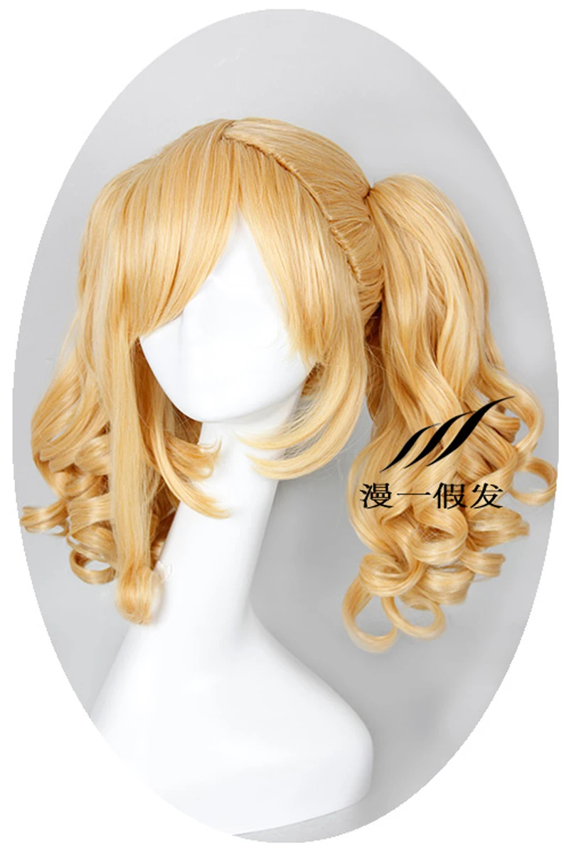 Elizabeth Ethel Cordelia Midford Anime Black Butler Cosplay Heat Resistant Synthetic Hair Wig halloween Party+ Free Wig Cap